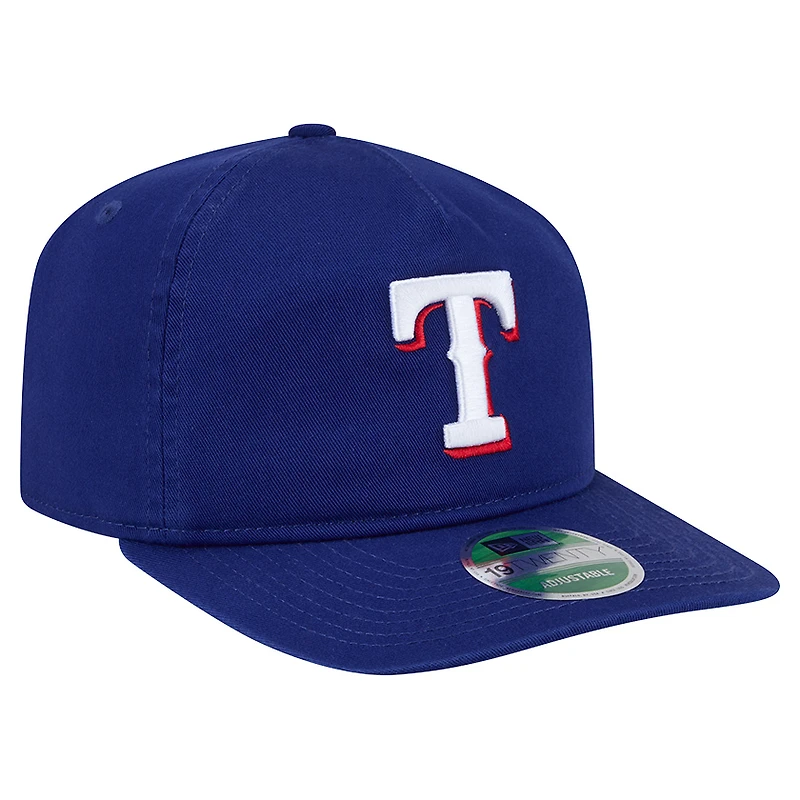 Casquette ajustable New Era Royal Texas Rangers Team 19TWENTY pour homme