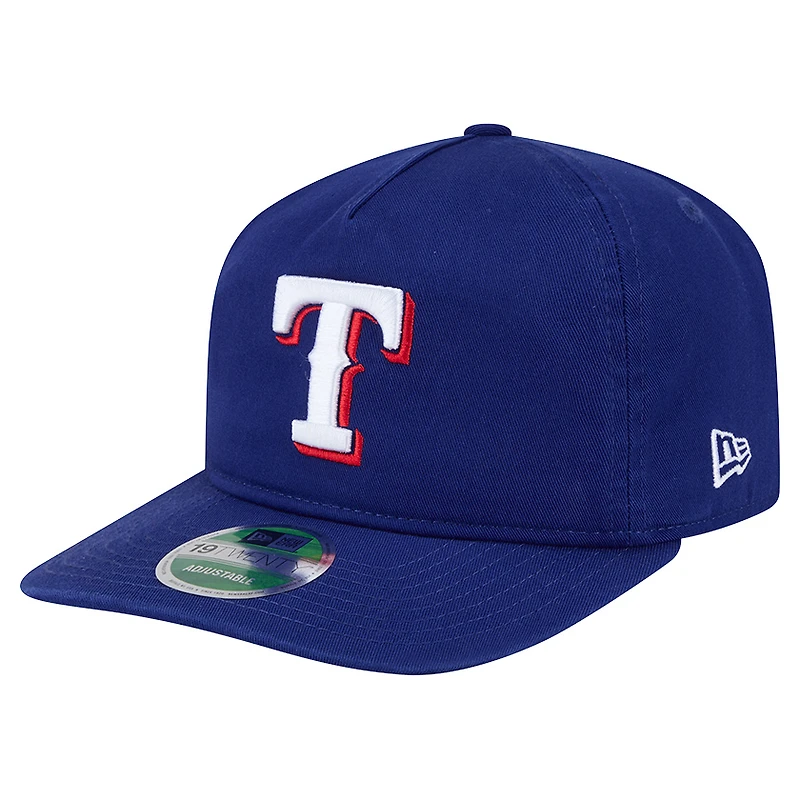 Casquette ajustable New Era Royal Texas Rangers Team 19TWENTY pour homme
