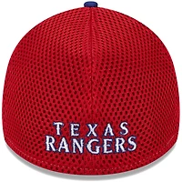 Casquette Flex New Era Royal Texas Rangers Team Neo 39THIRTY pour homme