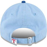 Men's New Era Royal Texas Rangers Team Replica Core Classic 9TWENTY Adjustable Hat