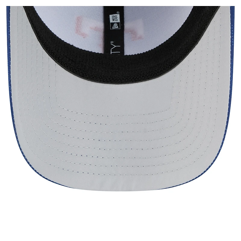 Casquette New Era Royal Texas Rangers 39THIRTY Flex pour homme, motif camouflage ton sur