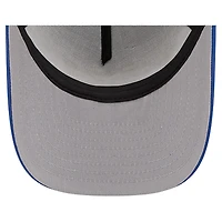 Men's New Era Royal Texas Rangers Vintage Arched Foam Front 9FIFTY A-Frame Adjustable Trucker Hat