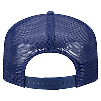 Men's New Era White/Royal Texas Rangers Retro Cut 19TWENTY Adjustable Trucker Hat