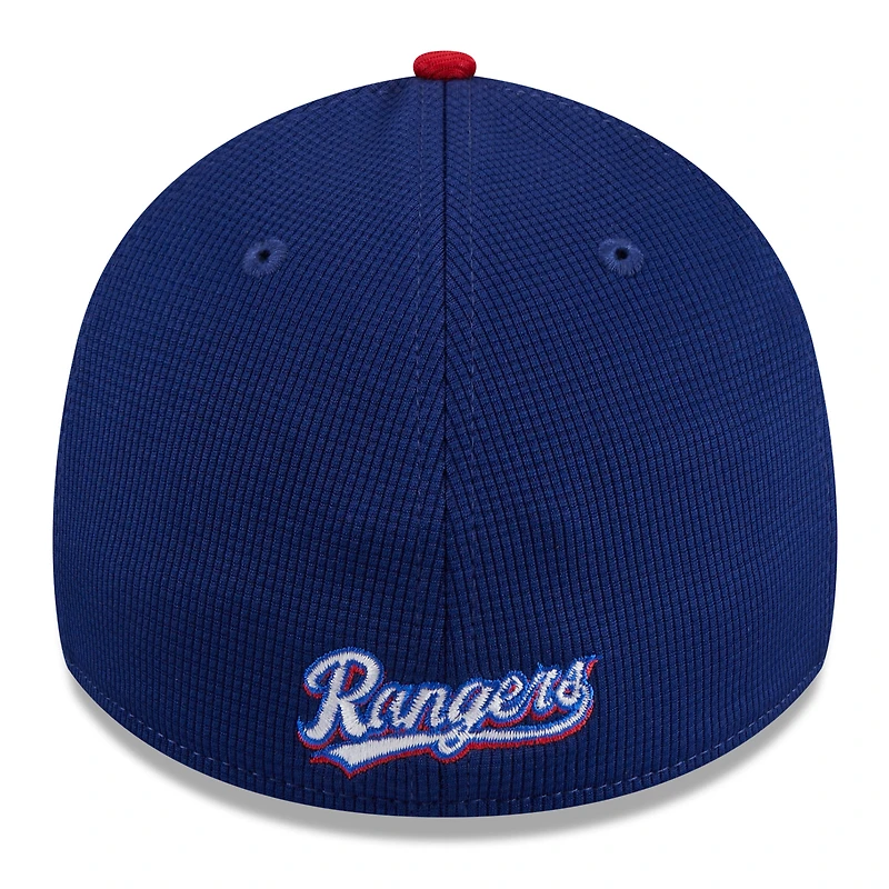 Men's New Era  White Texas Rangers 2025 Batting Practice 39THIRTY Flex Hat
