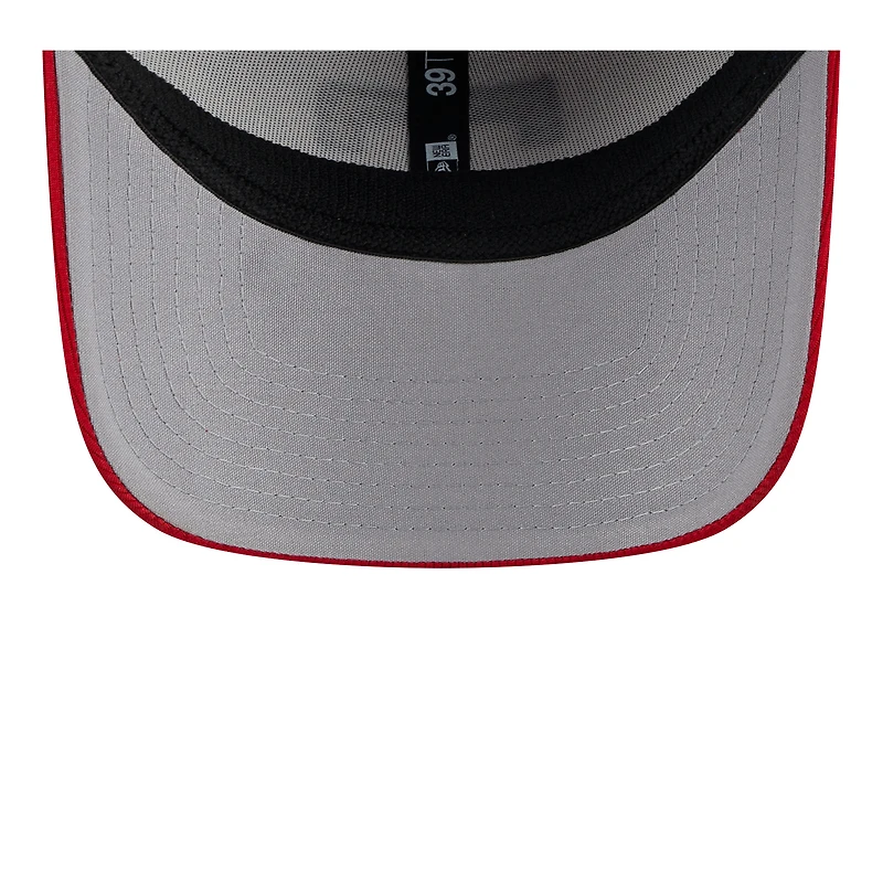 Men's New Era  White Texas Rangers 2025 Batting Practice 39THIRTY Flex Hat