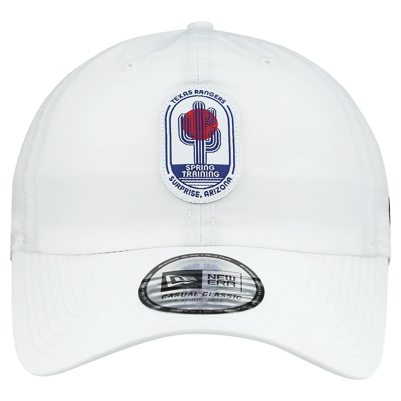 Men's New Era  White Texas Rangers 2026 Spring Training Fan Pack Icon Casual Classic Adjustable Hat