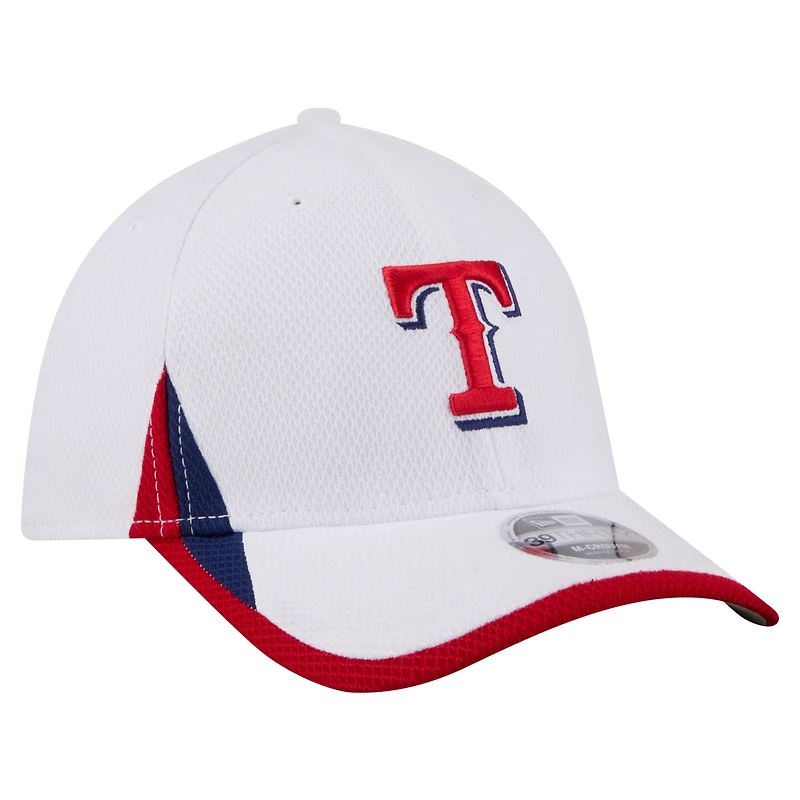 Casquette New Era blanche Texas Rangers pour homme