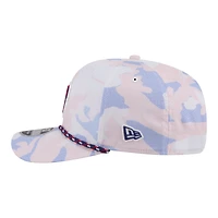 Casquette ajustable New Era blanche Texas Rangers Camo Rope COOLERA 9SEVENTY pour homme