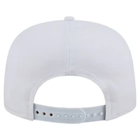 Men's New Era  White Texas Rangers Collide Golfer Snapback Hat