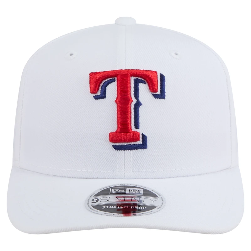 Casquette ajustable New Era blanche Texas Rangers COOLERA 9SEVENTY pour homme