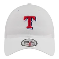 Men's New Era  White Texas Rangers Ripstop Casual Classic Adjustable Hat