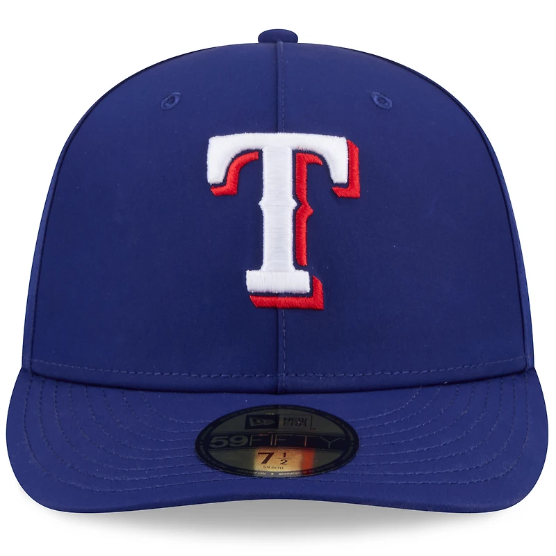 Casquette ajustée New Era x GORE-TEX Royal Texas Rangers 59FIFTY pour homme