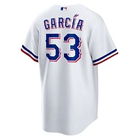 Maillot réplique Nike Adolis García blanc des Texas Rangers pour homme, édition 2023
