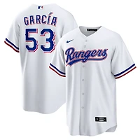 Maillot réplique Nike Adolis García blanc des Texas Rangers pour homme, édition 2023