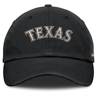 Men's Nike Black Texas Rangers Camo Pack Club Adjustable Hat