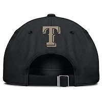Men's Nike Black Texas Rangers Camo Pack Club Adjustable Hat