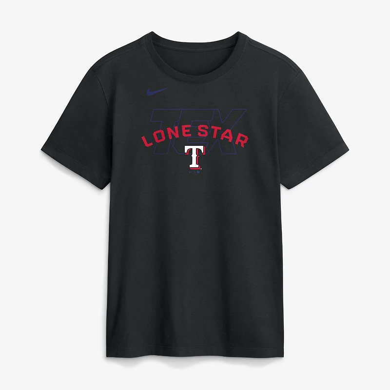 Men's Nike Black Texas Rangers Primetime Fashion T-Shirt