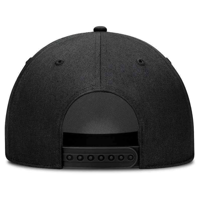 Men's Nike Black Texas Rangers Rise Performance Adjustable Hat