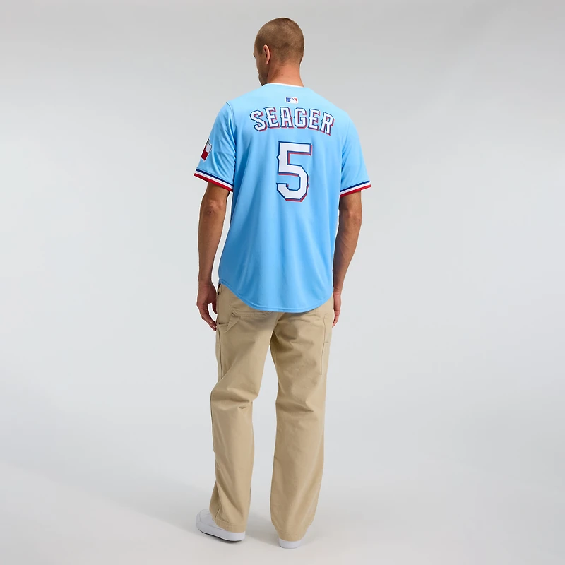 Men's Nike Corey Seager Light Blue Texas Rangers Alternate Limited Player Jersey