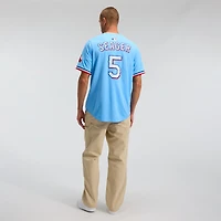 Men's Nike Corey Seager Light Blue Texas Rangers Alternate Limited Player Jersey