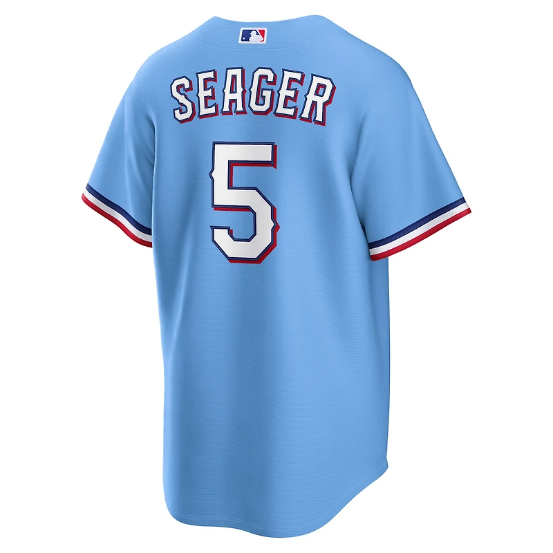 Men's Nike Corey Seager Light Blue Texas Rangers Alternate Replica Jersey
