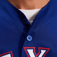 Maillot réplique alternatif bleu clair Nike Corey Seager des Texas Rangers pour homme