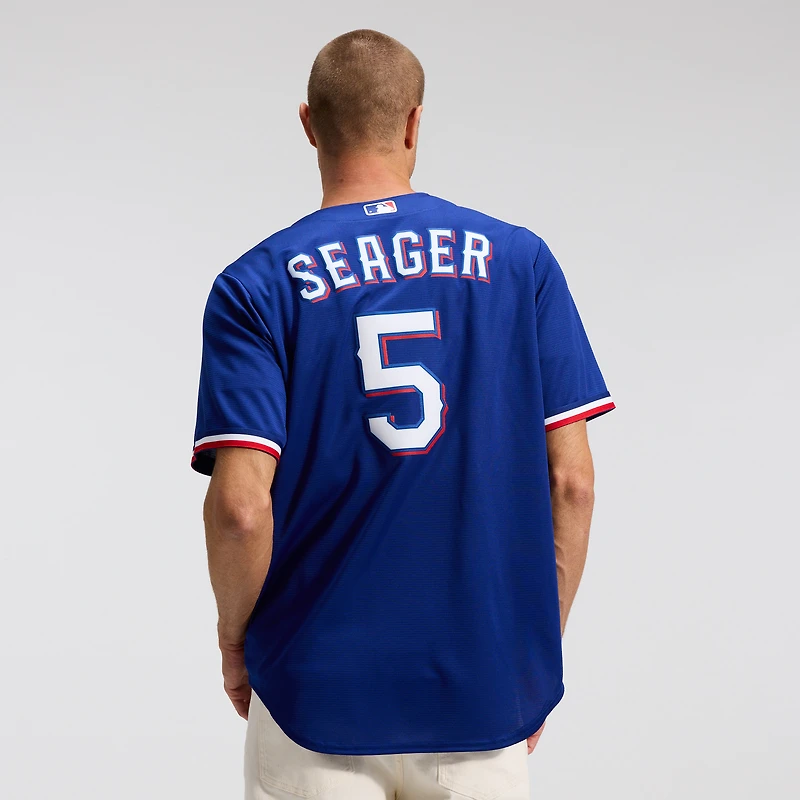 Men's Nike Corey Seager Light Blue Texas Rangers Alternate Replica Jersey