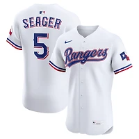 Men's Nike Corey Seager White Texas Rangers Home Elite Jersey