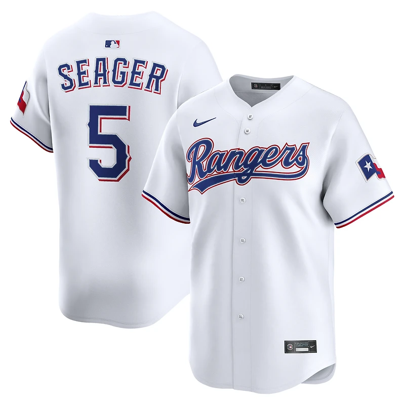 Men's Nike Corey Seager White Texas Rangers Home Limited Player Jersey