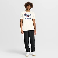 T-shirt Nike crème pour homme, collection Texas Rangers Cooperstown, inspiré des années 70
