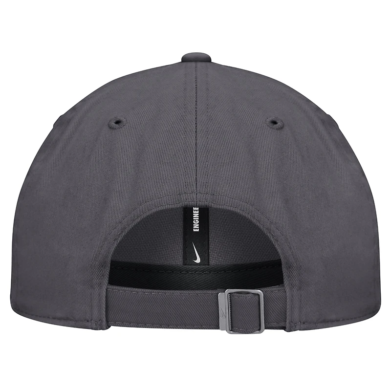 Men's Nike Gray Texas Rangers Club Adjustable Hat