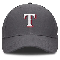 Men's Nike  Gray Texas Rangers Club Performance Adjustable Hat