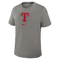 Men's Nike Royal Texas Rangers Authentic Collection Early Work Tri-Blend Dri-FIT T-Shirt