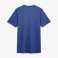 Men's Nike Heather Royal Texas Rangers Cooperstown Logo Tri-Blend T-Shirt
