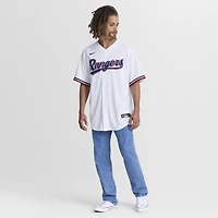 Maillot réplique domicile Nike Jake Burger blanc des Texas Rangers pour homme