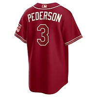 Men's Nike Joc Pederson Red Texas Rangers 2026 City Connect Stadium Jersey