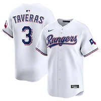 Men's Nike Leody Taveras White Texas Rangers Home Limited Player Jersey