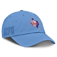 Casquette ajustable Nike bleu clair Texas Rangers Cooperstown Club pour homme