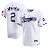 Men's Nike Marcus Semien White Texas Rangers Home Limited Player Jersey