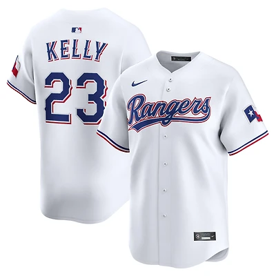 Maillot de joueur Nike Merrill Kelly blanc Texas Rangers domicile édition limitée pour homme