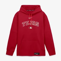 Men's Nike Red Texas Rangers 2026 City Connect Authentic Collection Therma-FIT Hoodie
