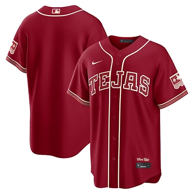 Men's Nike  Red Texas Rangers 2026 City Connect Stadium Jersey