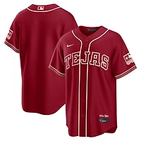 Men's Nike  Red Texas Rangers 2026 City Connect Stadium Jersey