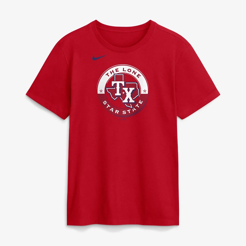 T-shirt Nike Royal Texas Rangers Local pour homme