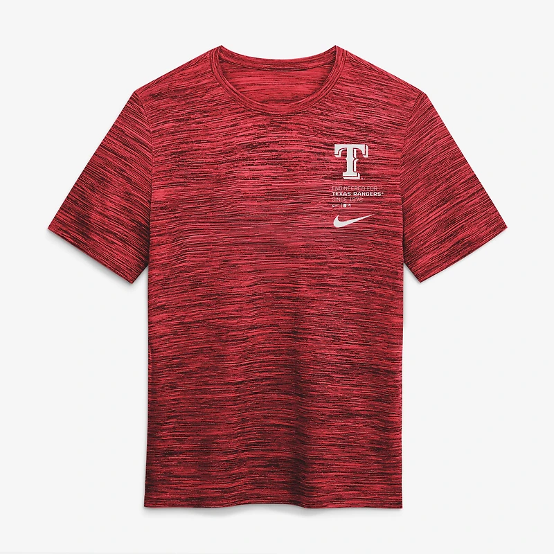 Men's Nike Red Texas Rangers Velocity Dri-FIT T-Shirt