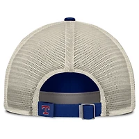 Men's Nike Royal/Natural Texas Rangers Cooperstown Collection Club Trucker Adjustable Hat
