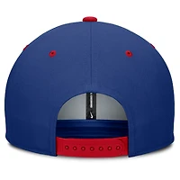 Men's Nike Royal/Red Texas Rangers Cooperstown Collection Pro Dri-FIT Snapback Hat