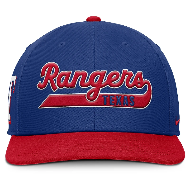 Men's Nike Royal/ Texas Rangers Pro Performance Snapback Hat