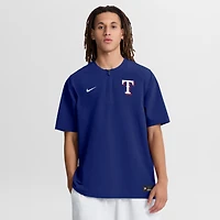 Men's Nike Royal Texas Rangers Authentic Collection Dri-FIT Quarter-Zip Windshirt