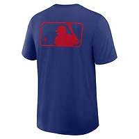 Men's Nike Royal Texas Rangers Authentic Collection Early Work Tri-Blend Dri-FIT T-Shirt